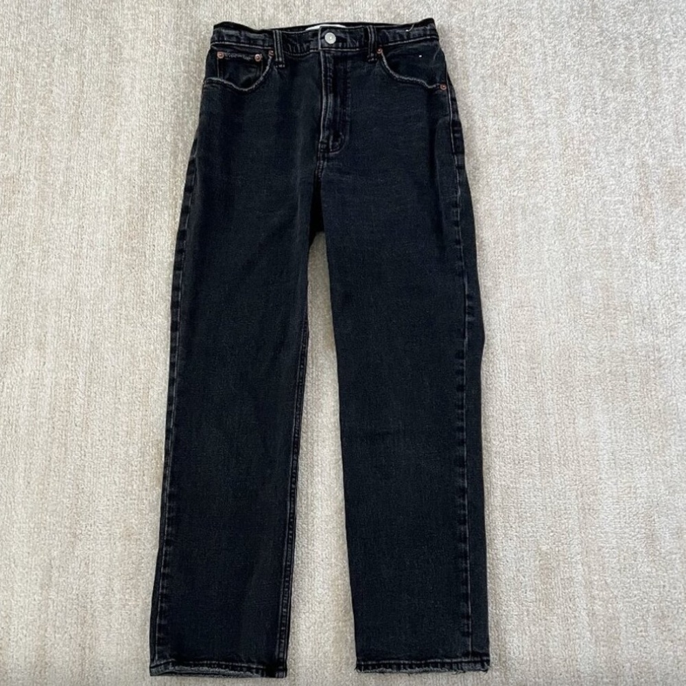 Abercrombie & Fitch Ankle Straight Ultra High Rise Jeans 27/4